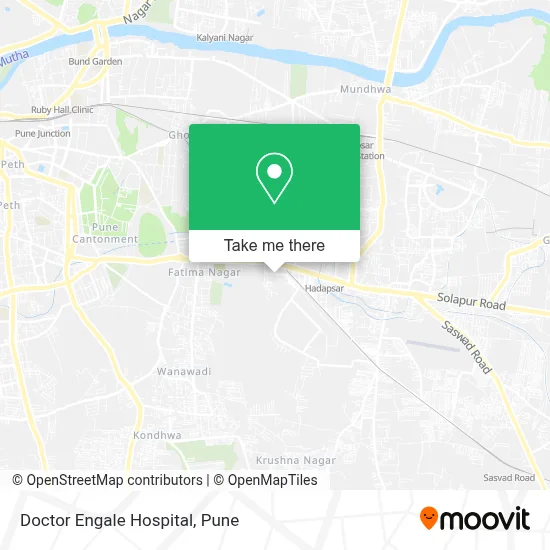Doctor Engale Hospital map