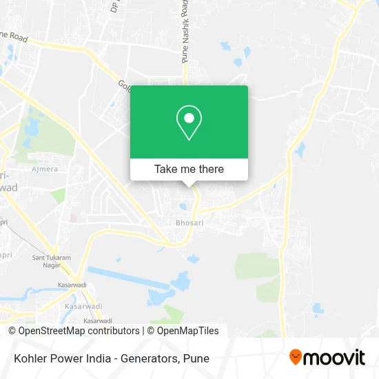 Kohler Power India - Generators map