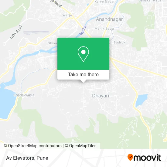 Av Elevators map
