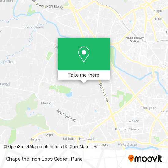 Shape  the Inch Loss Secret map