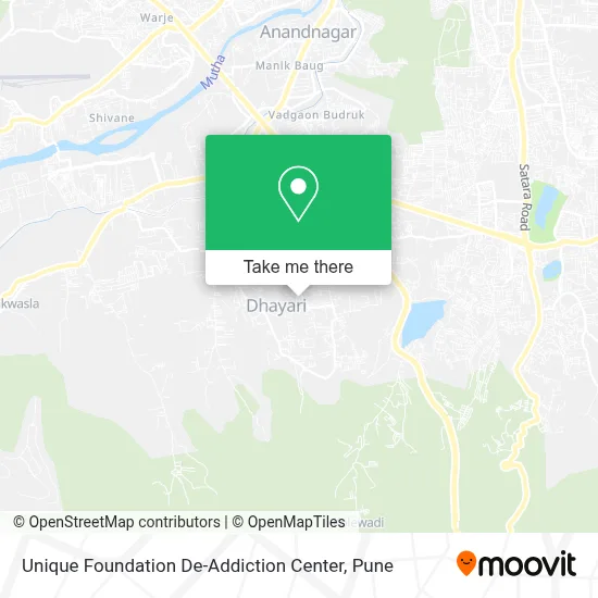 Unique Foundation De-Addiction Center map