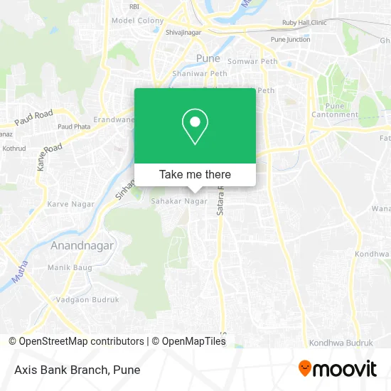 Axis Bank Branch map