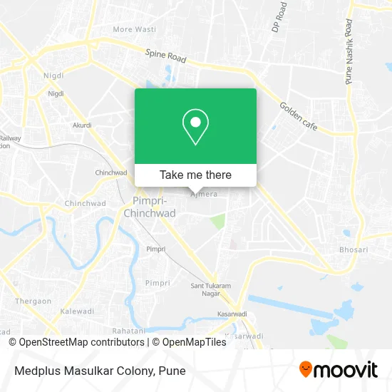 Medplus Masulkar Colony map