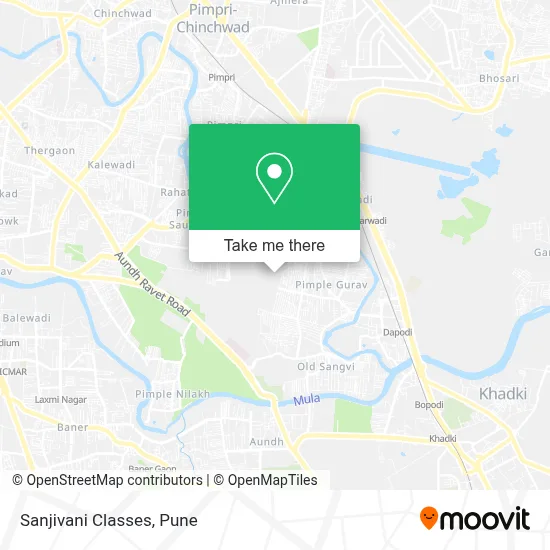 Sanjivani Classes map