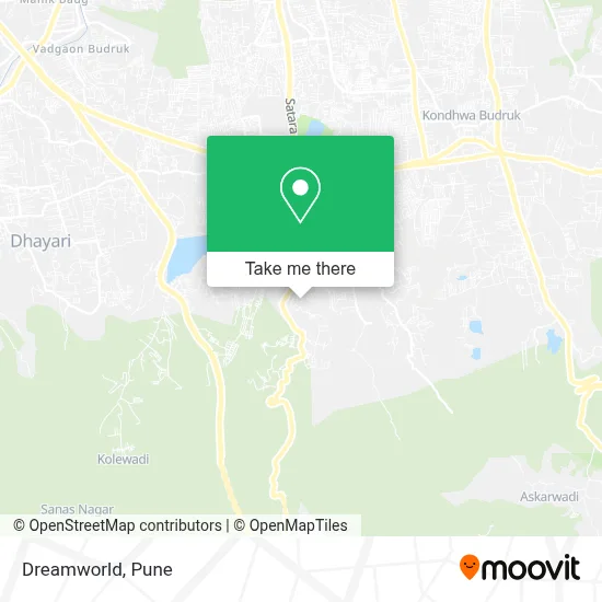 Dreamworld map