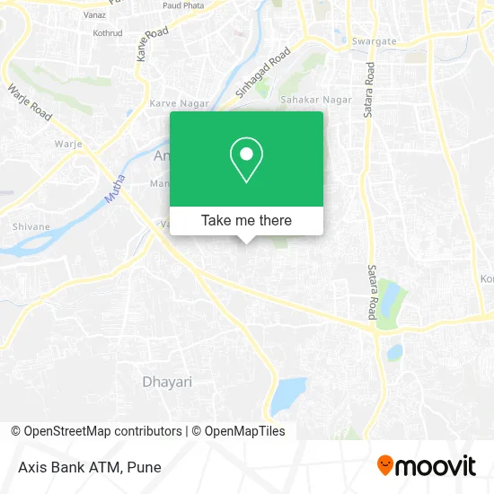 Axis Bank Atm map