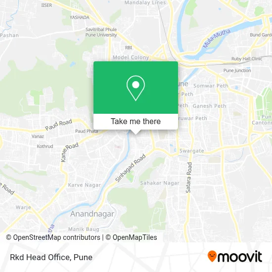 Rkd Head Office map