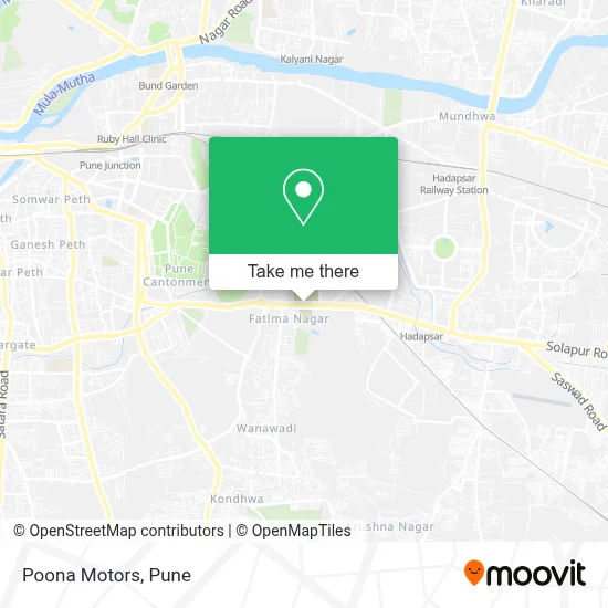 Poona Motors map