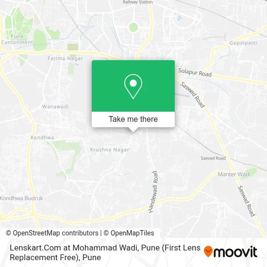 Lenskart.Com at Mohammad Wadi, Pune (First Lens Replacement Free) map