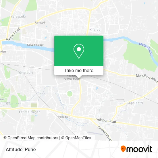 Altitude map