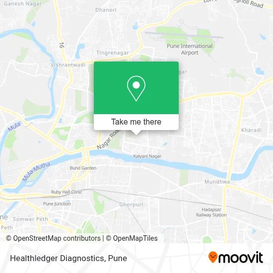 Healthledger Diagnostics map
