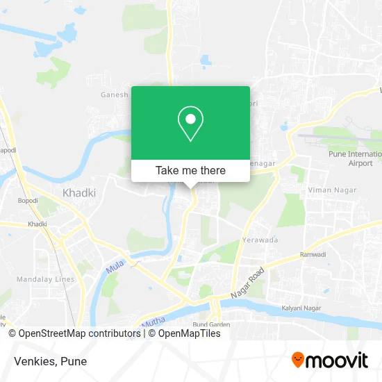 Venkies map