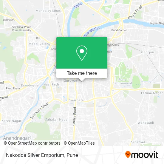 Nakodda Silver Emporium map