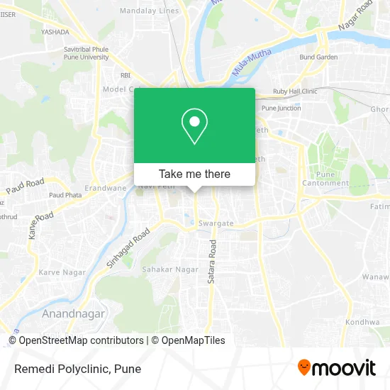 Remedi Polyclinic map