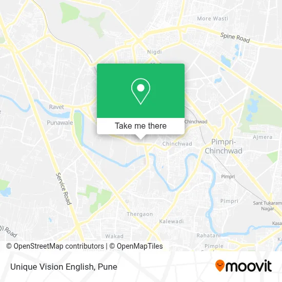 Unique Vision English map