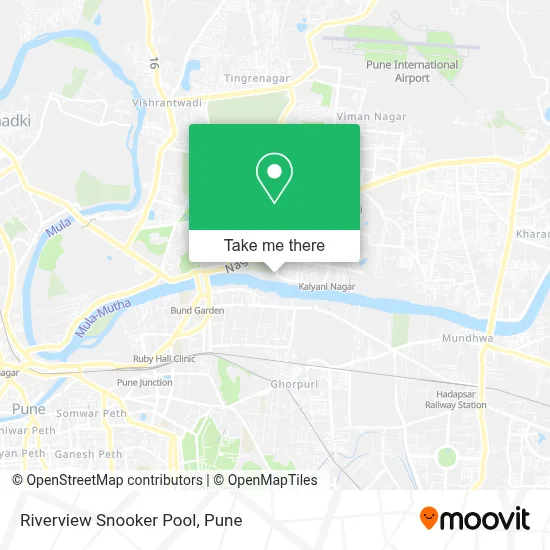 Riverview Snooker Pool map