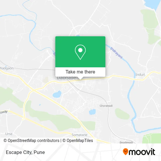 Escape City map
