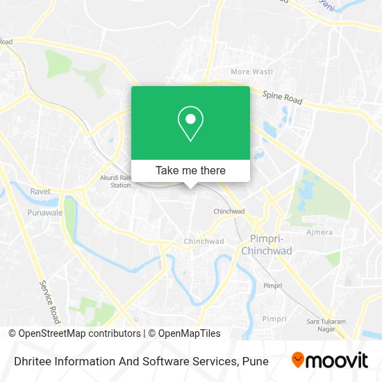 Dhritee Information And Software Services map