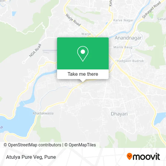 Atulya Pure Veg map