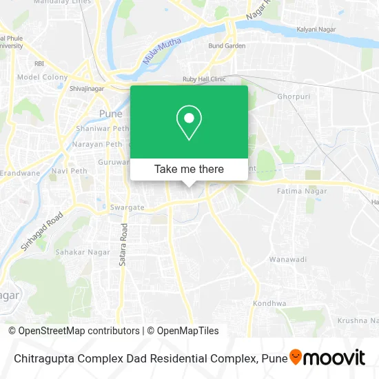Chitragupta Complex Dad Residential Complex map
