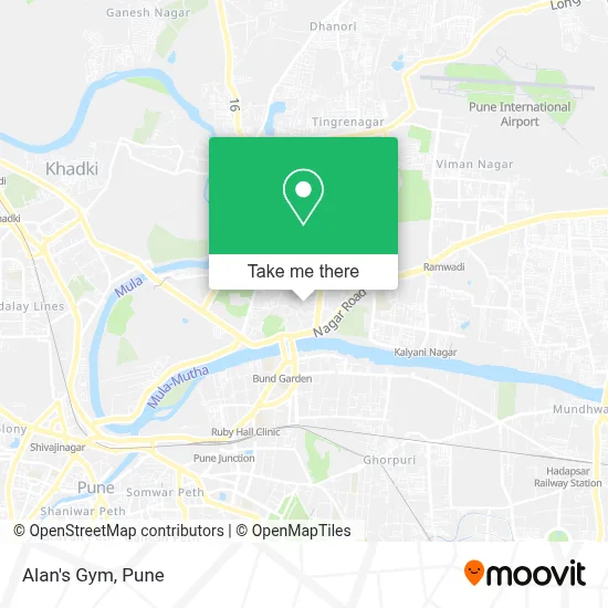 Alan's Gym map