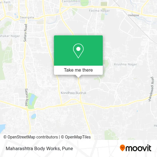 Maharashtra Body Works map