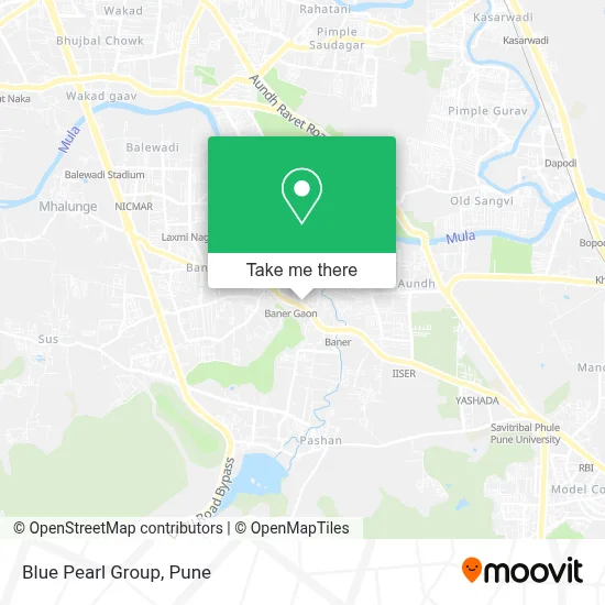 Blue Pearl Group map