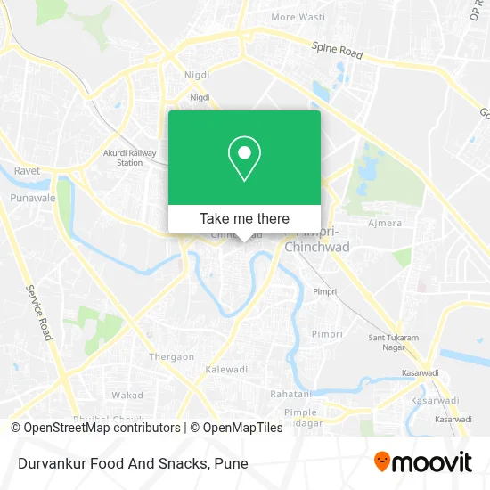 Durvankur Food And Snacks map