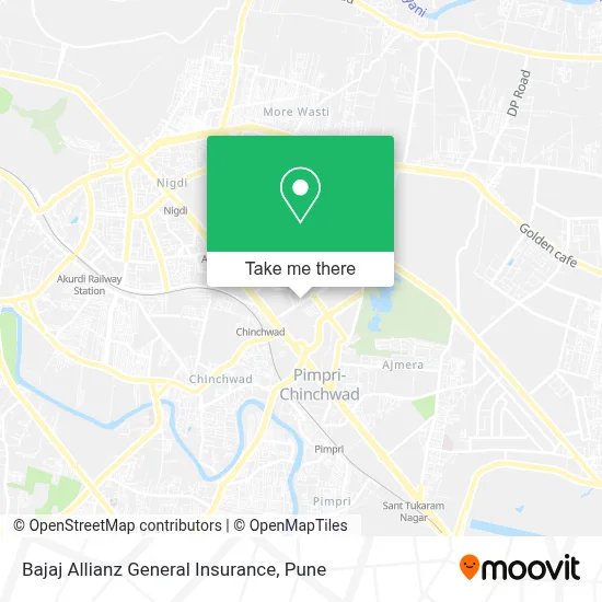 Bajaj Allianz General Insurance map