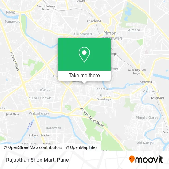Rajasthan Shoe Mart map