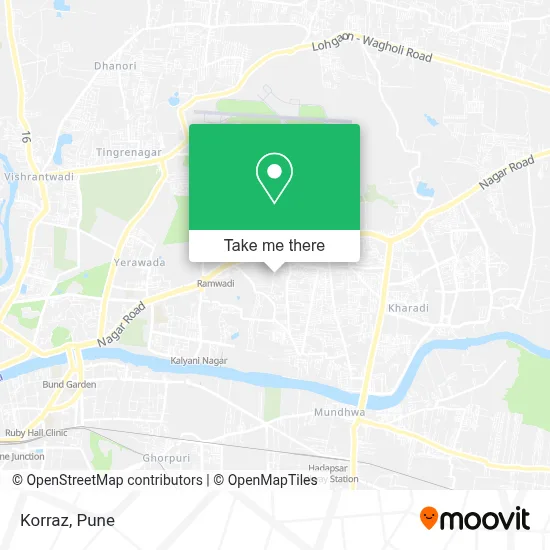 Korraz map