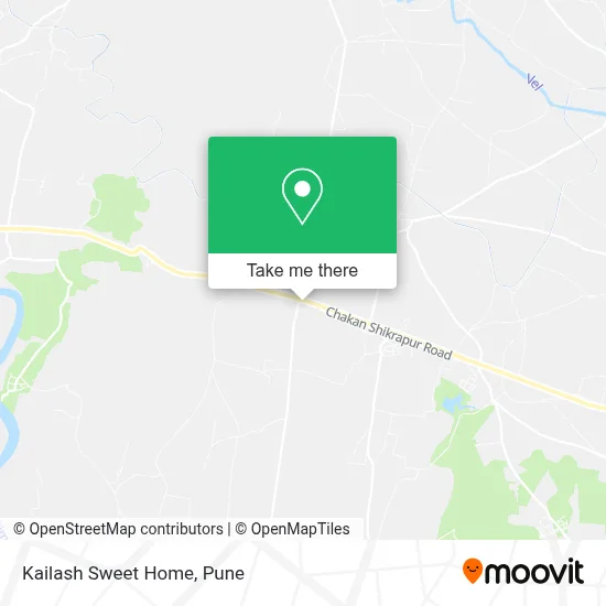 Kailash Sweet Home map