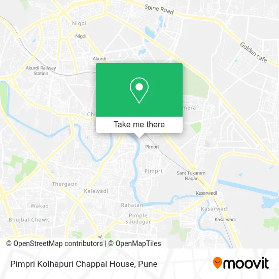Pimpri Kolhapuri Chappal House map
