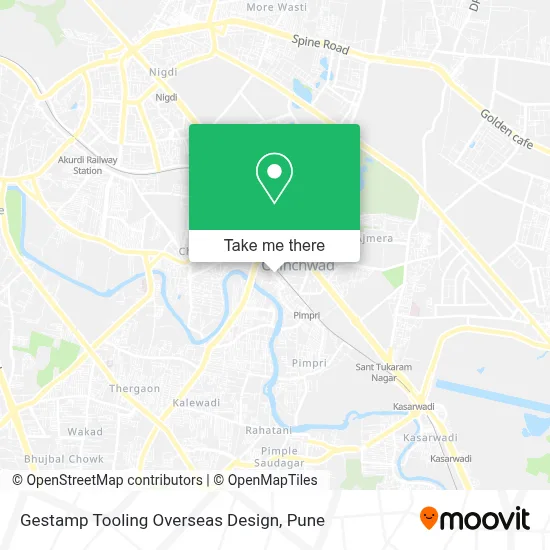 Gestamp Tooling Overseas Design map
