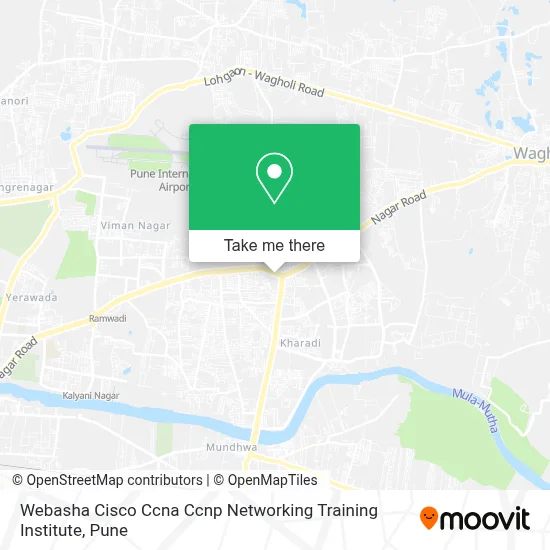 Webasha Cisco Ccna Ccnp Networking Training Institute map