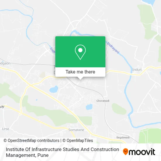 Institute Of Infrastructure Studies And Construction Management map