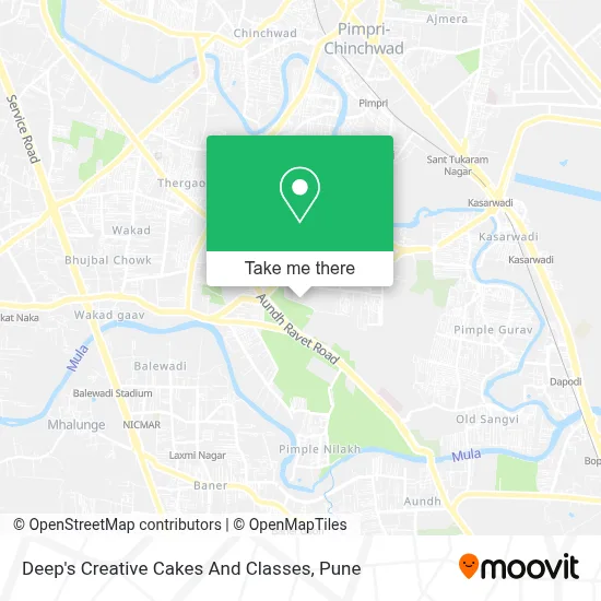 Deep's Creative Cakes And Classes map