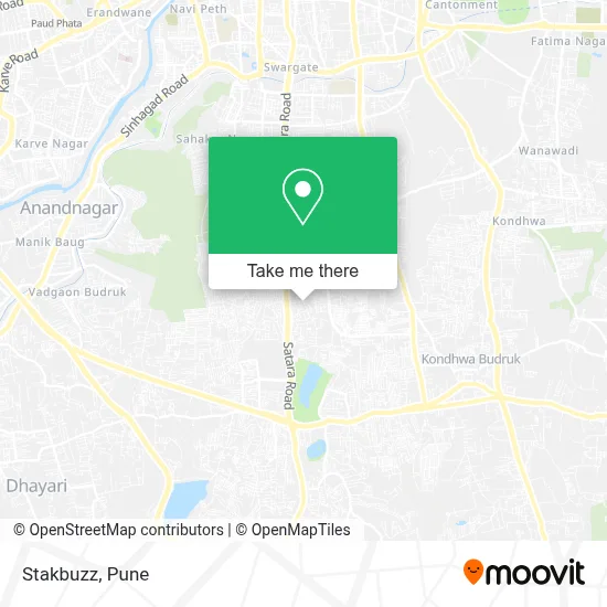 Stakbuzz map