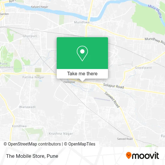 The Mobile Store map