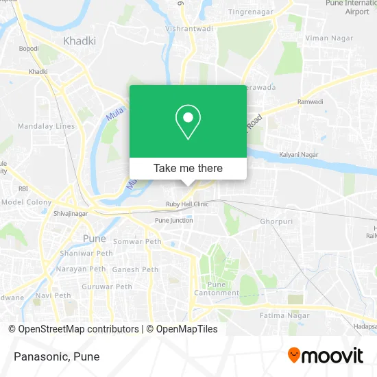 Panasonic map