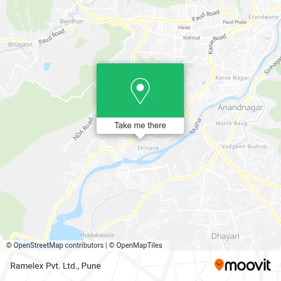Ramelex Pvt. Ltd. map