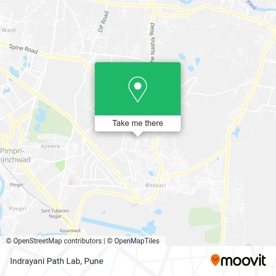Indrayani Path Lab map