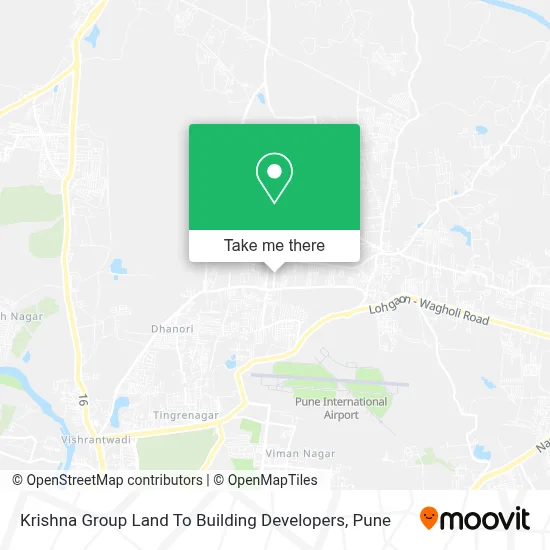 Krishna Group Land To Building Developers map