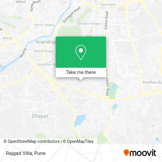 Rajgad Villa map
