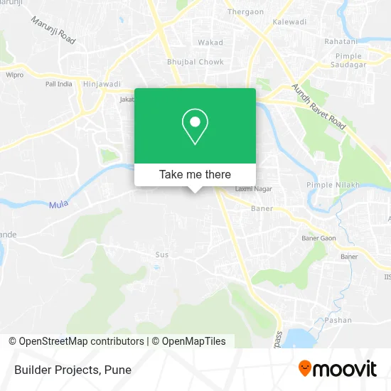 Builder Projects map