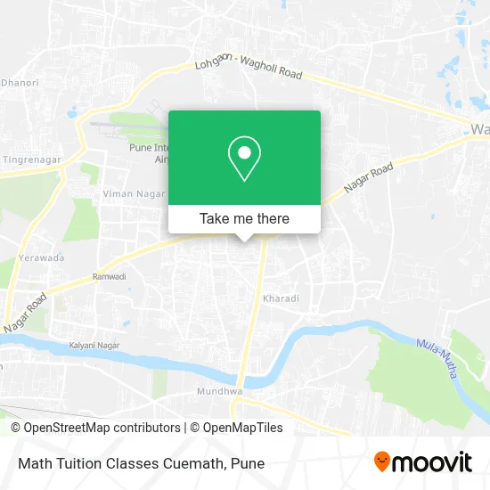 Math Tuition Classes Cuemath map