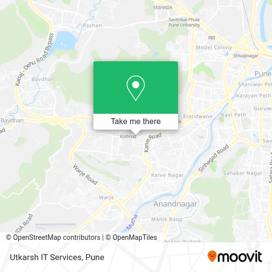 Utkarsh IT Services map
