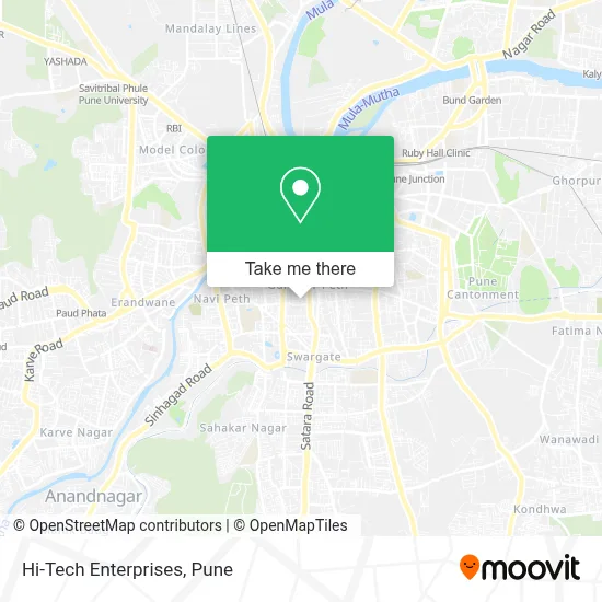 Hi-Tech Enterprises map