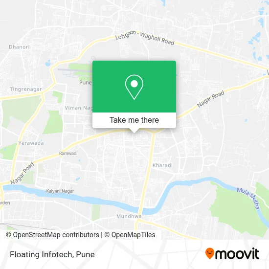 Floating Infotech map