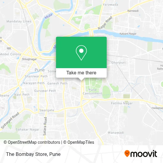 The Bombay Store map